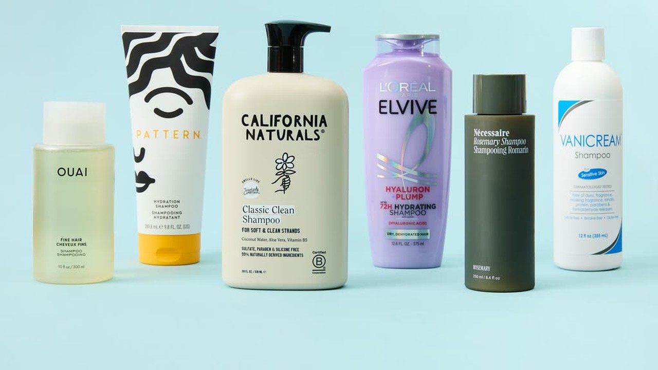 Generic shampoo ad shown for oily hair search — no keyword-specific messaging